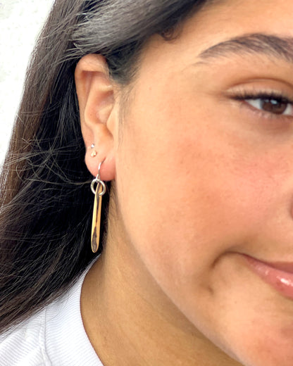 Native Radial - Ivory Earrings