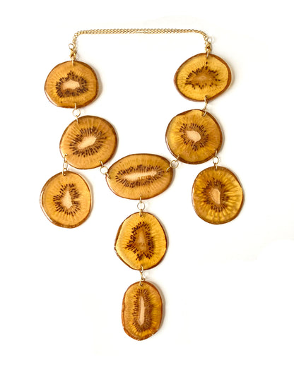 Dreamy Kiwi Statement Adjustable Necklace