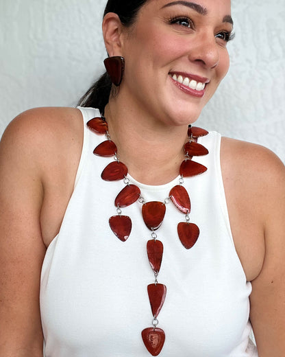 Berry Berry Special Statement Adjustable Necklace