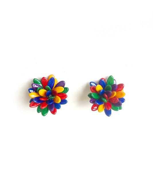 Melon Seeds - Flower Power - Earring Studs